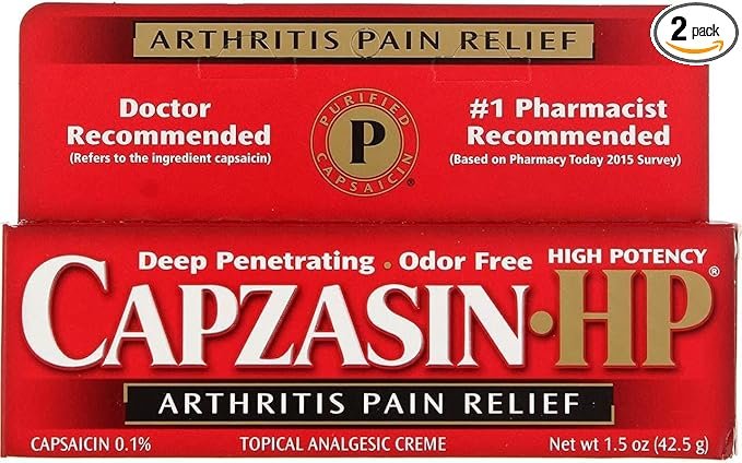 Discover Relief with Capzasin HP Arthritis Pain Relief Cream