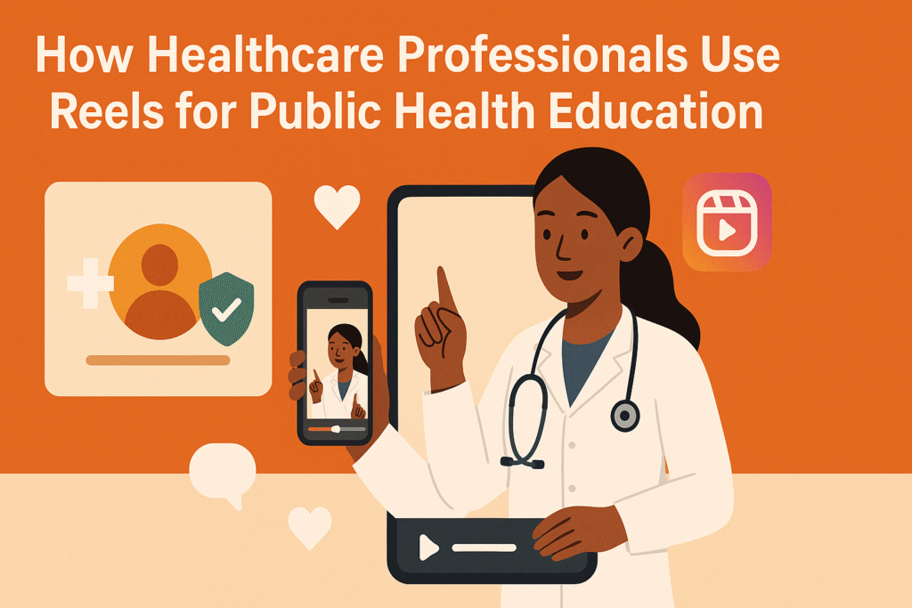 How Healthcare Professionals Use Reels for Public Health Education