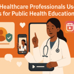 How Healthcare Professionals Use Reels for Public Health Education
