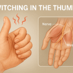twitching in the thumb symptoms and remedies