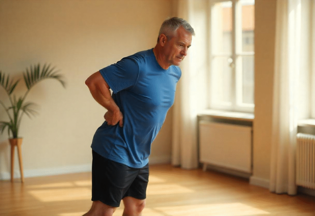 person performing effective lower back stretches for pain relief and flexibility