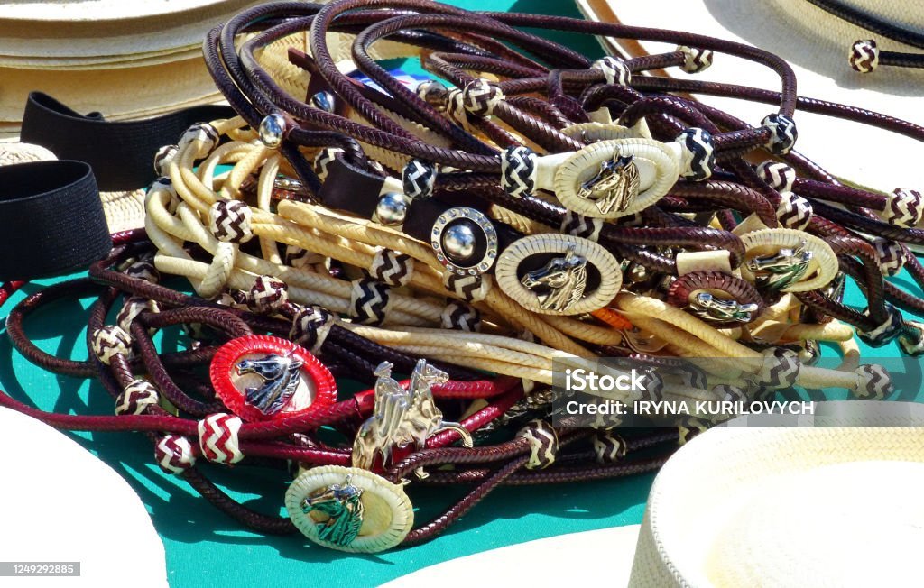 sweat resistant bolo ties in western summer style
