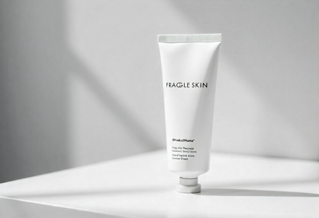 specialized fragile skin moisturizing cream formula to restore