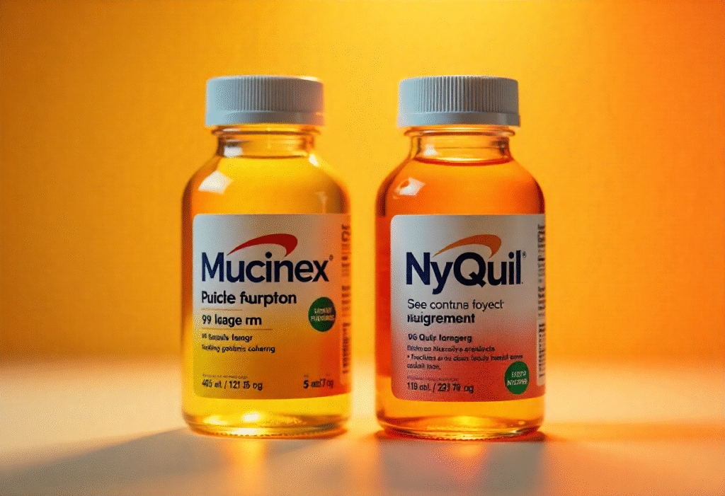 Can you take Mucinex and NyQuil safely together