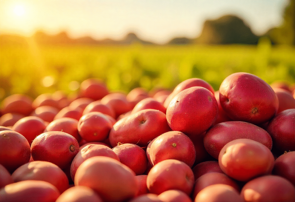 Red potatoes nutrition facts per 100g serving with health benefits