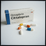 Citalopram antidepressant tablets used for depression and anxiety treatment